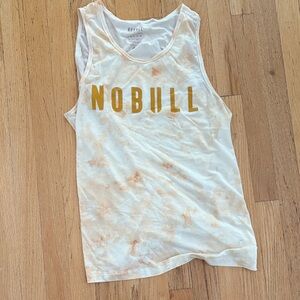 NOBULL Orange Tie-Dye Tank
